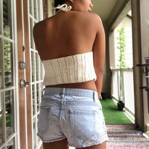 Backless top